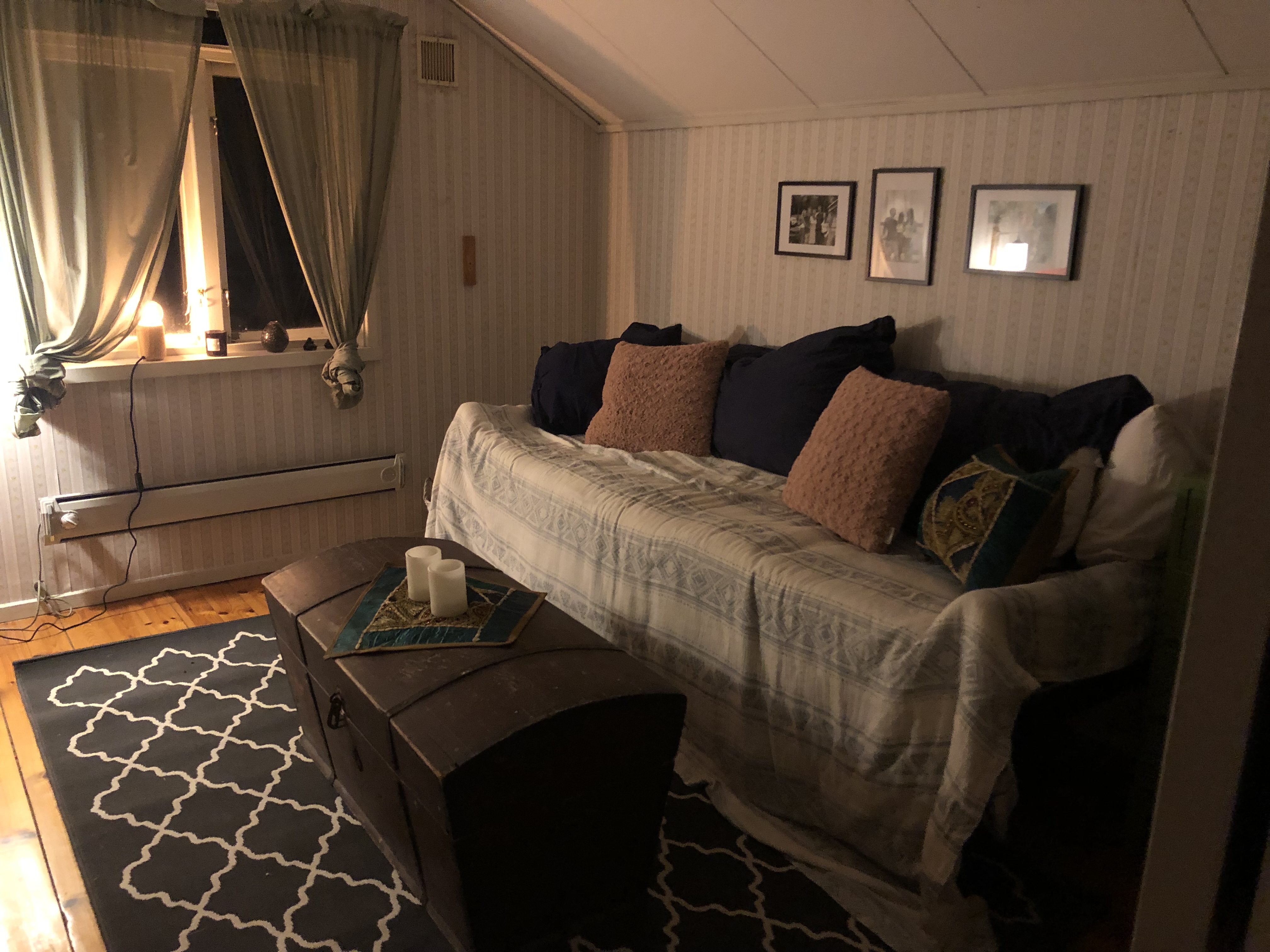 Före- efter bilder på Harmoniskt hem på Hitta-igen